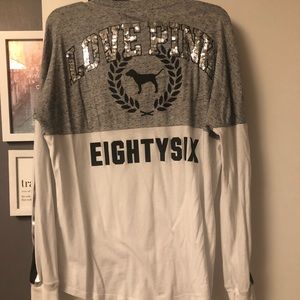 Victoria Secret PINK long sleeve tshirt size small